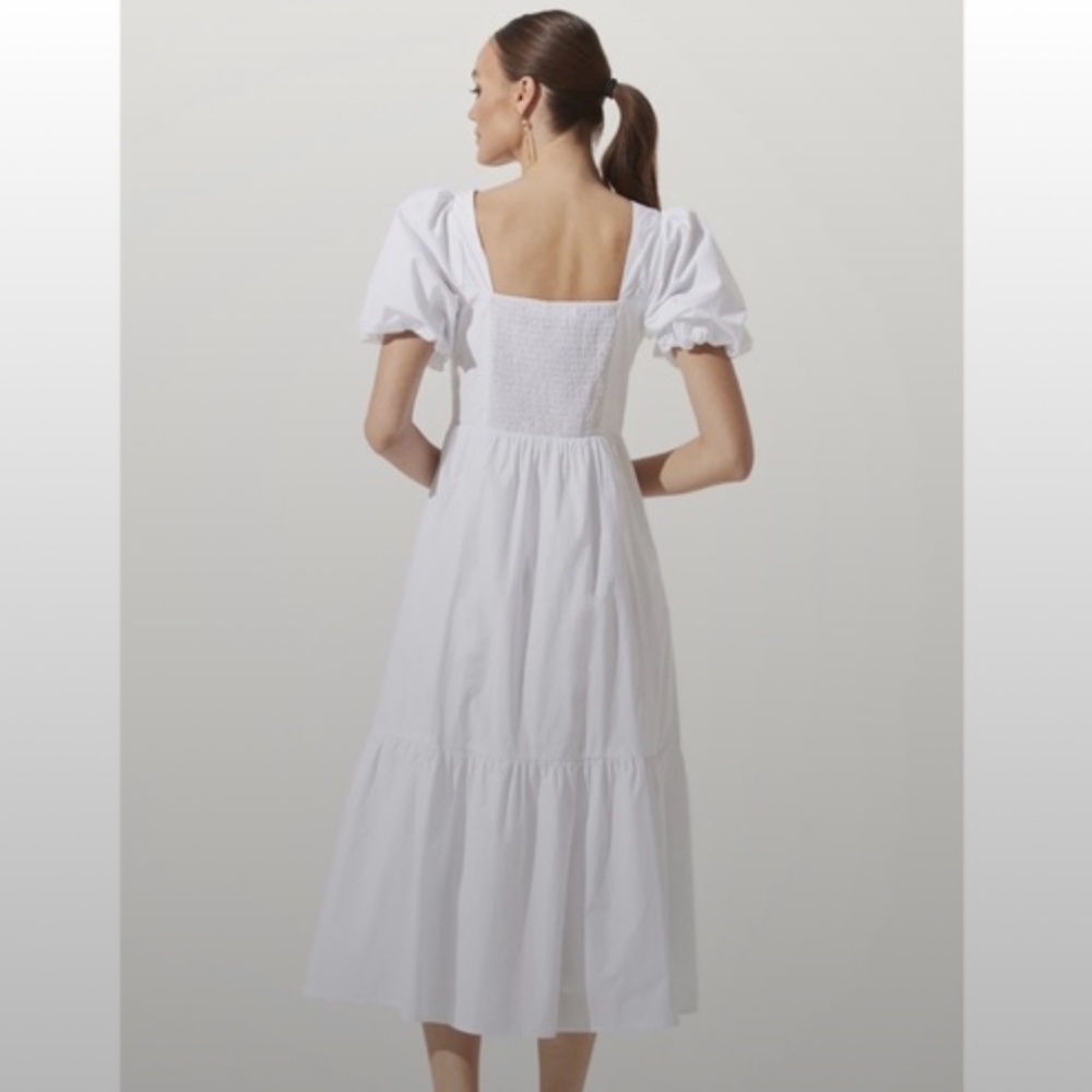 ASTR the Label Poplin Tiered Midi Dress - Picture 2 of 4
